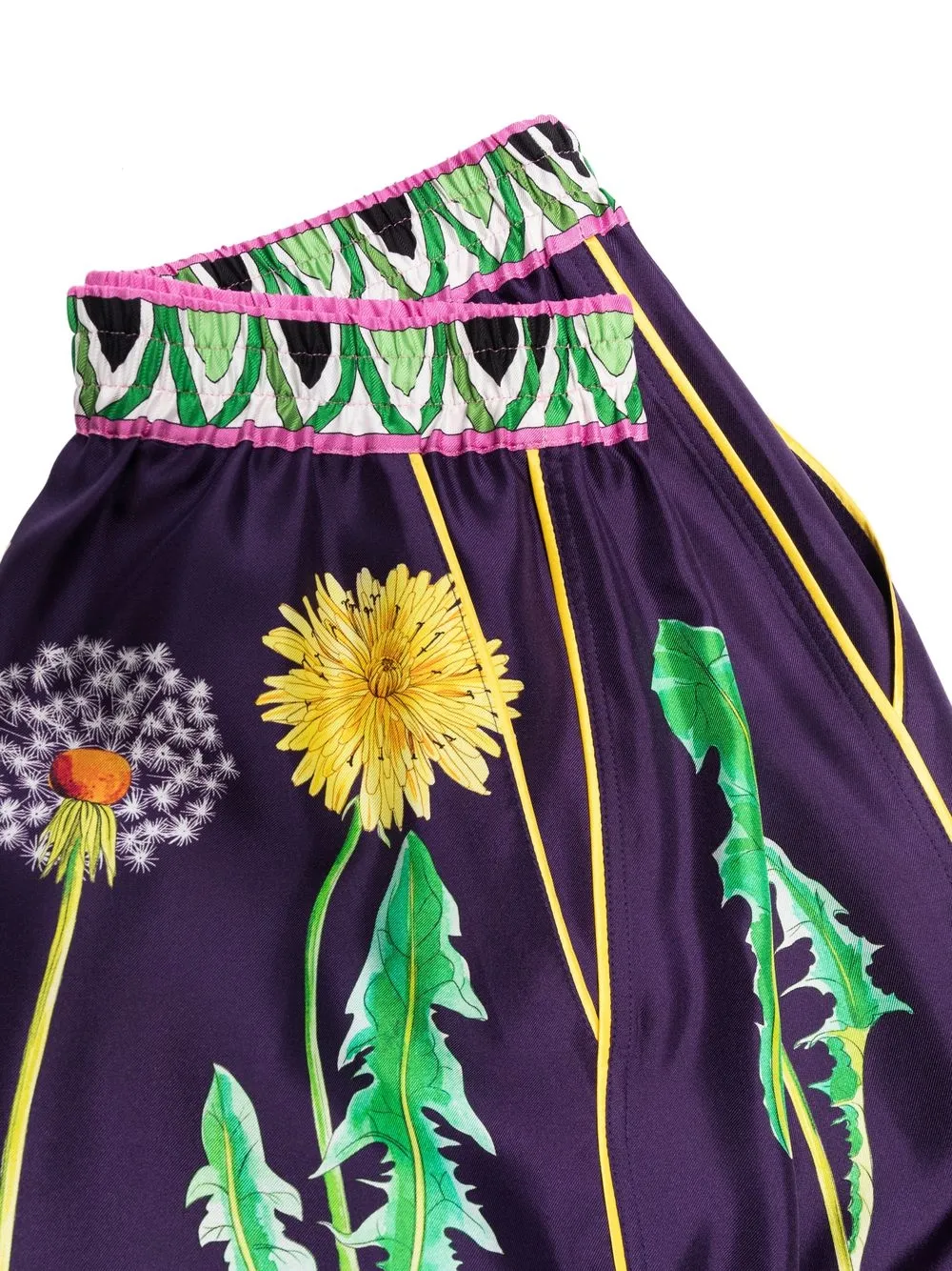Dolce & Gabbana Palazzo broek met print - Paars
