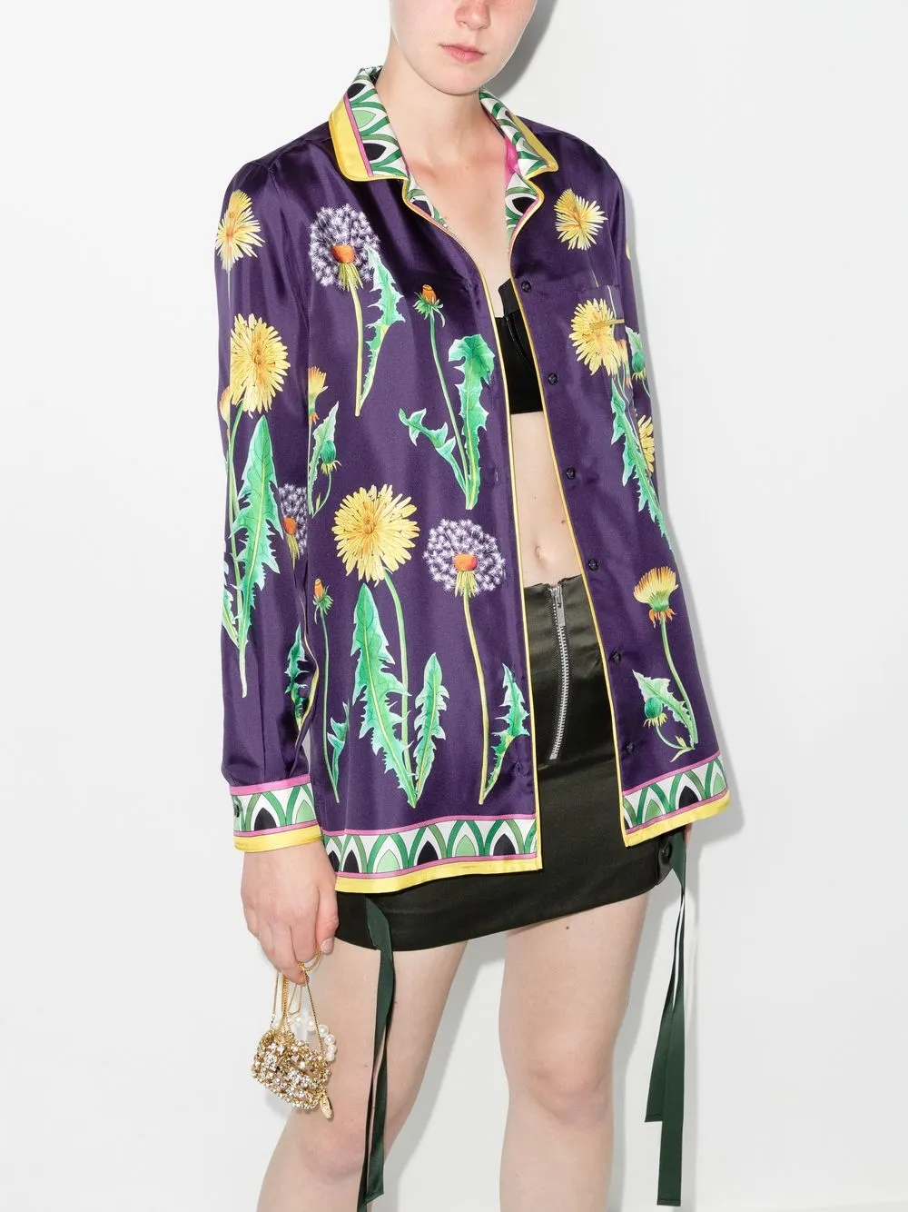 Dolce & Gabbana Zijden blouse - Paars