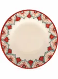 Les-Ottomans Peacock dinner plate - Multicolour