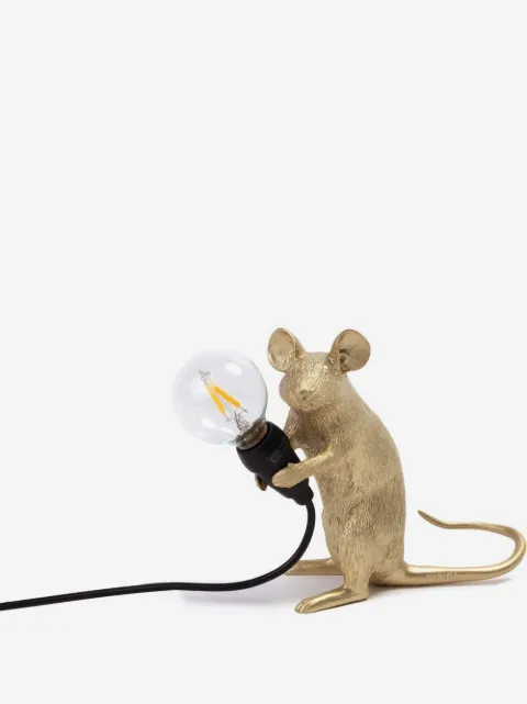 Seletti sitting mouse lamp