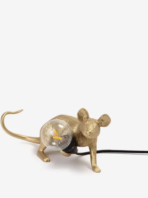 Seletti lying down mouse lamp
