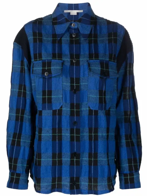 Stella McCartney check-print shirt