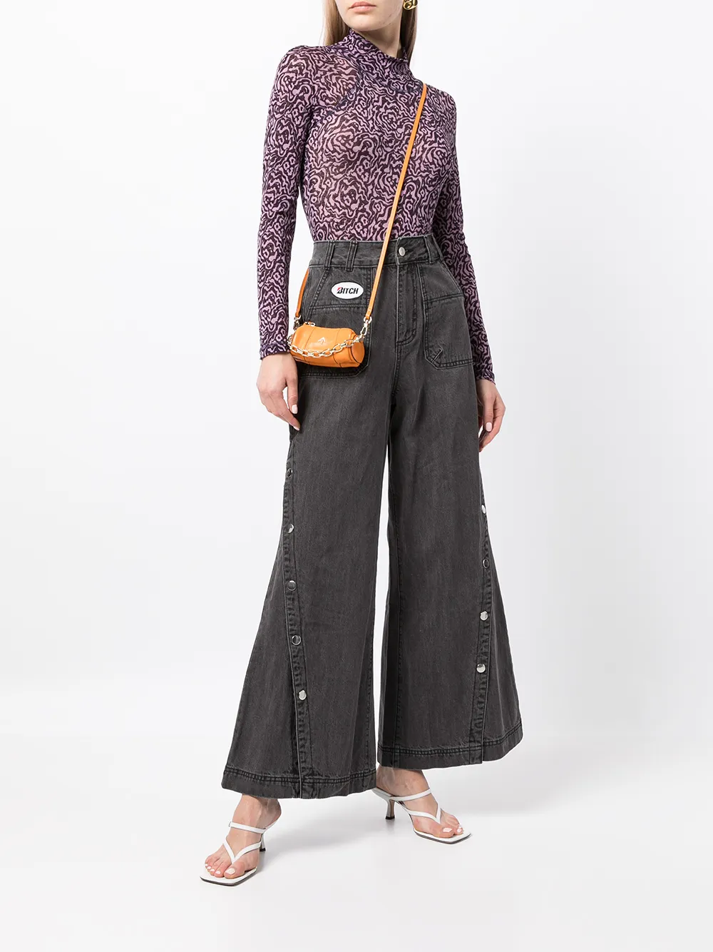 groundzero Ground Zero Flared jeans - Grijs
