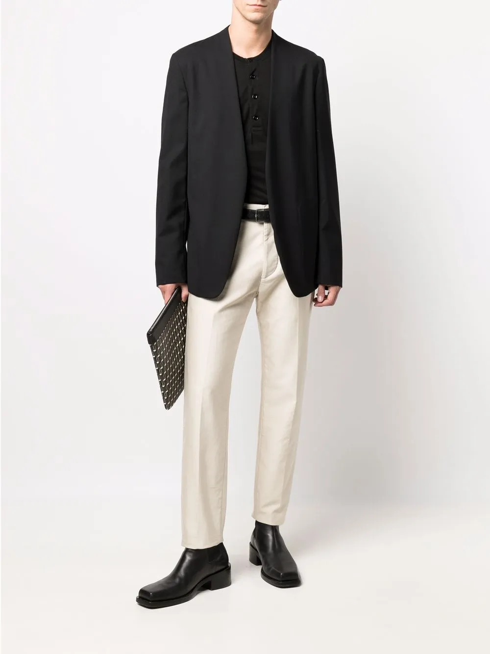 фото Tom ford футболка хенли с длинными рукавами