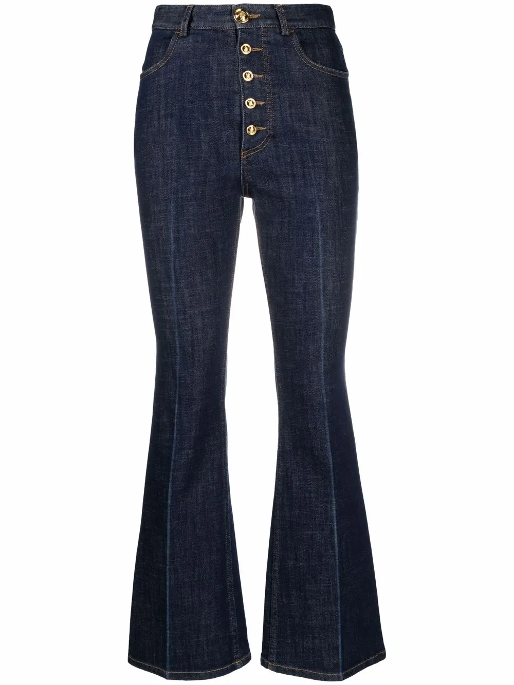 фото Giambattista valli джинсы bootcut с завышенной талией