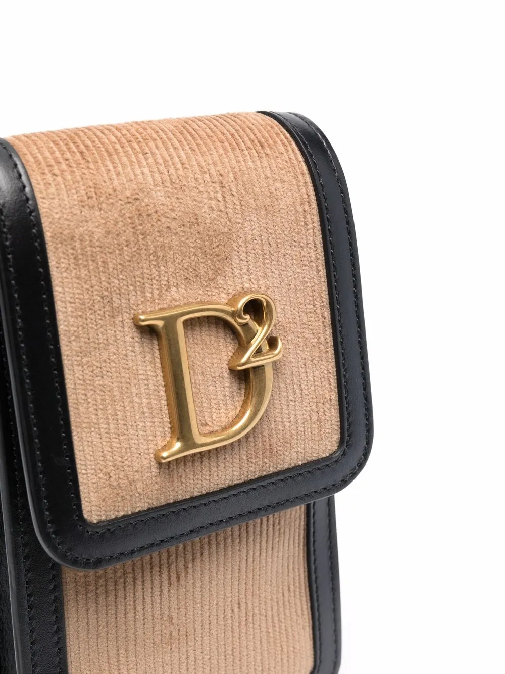 фото Dsquared2 вельветовая сумка через плечо