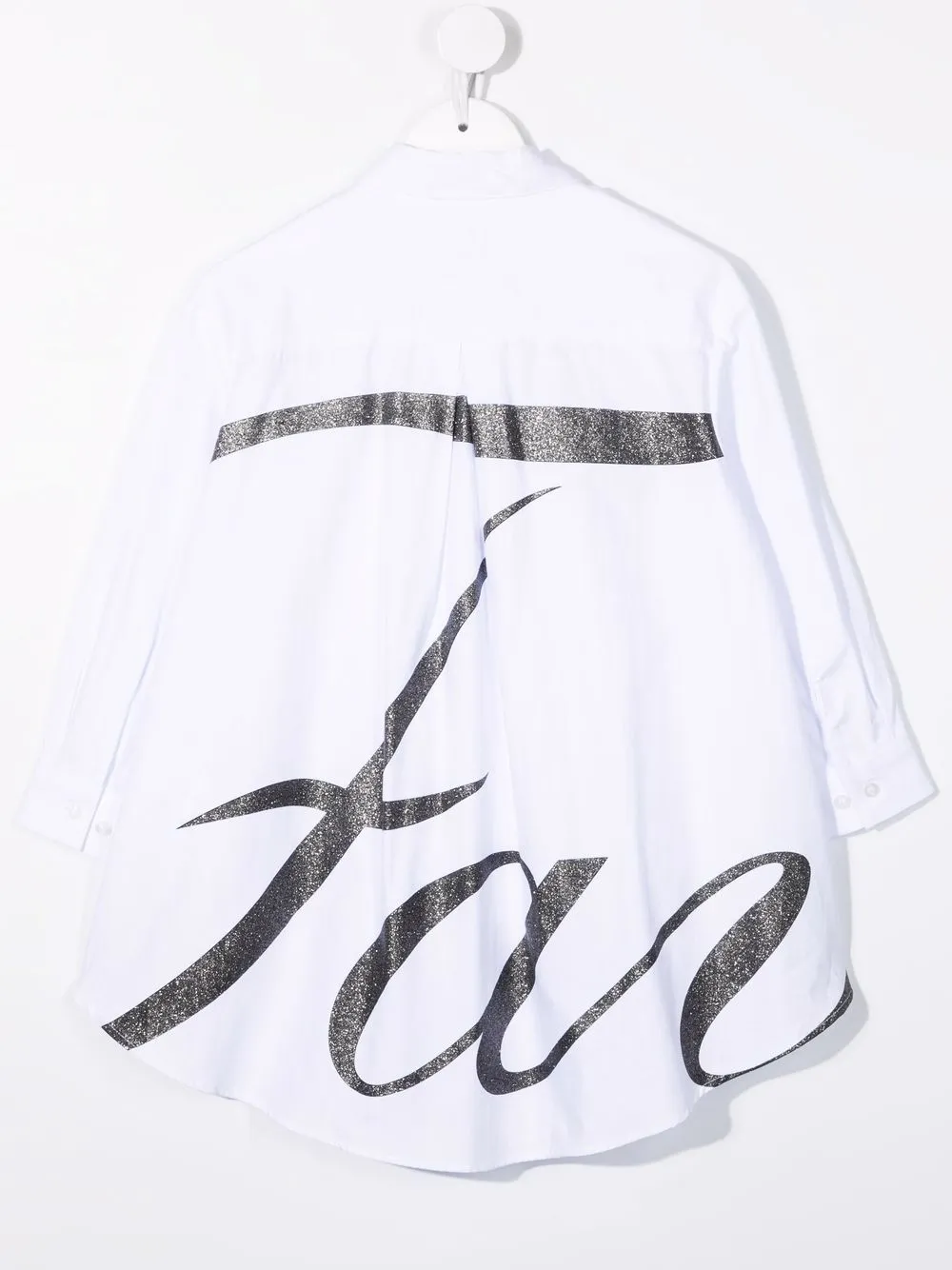 Fay Kids Cropped shirt - Wit