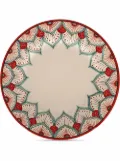 Les-Ottomans Peacock dessert plate - Multicolour