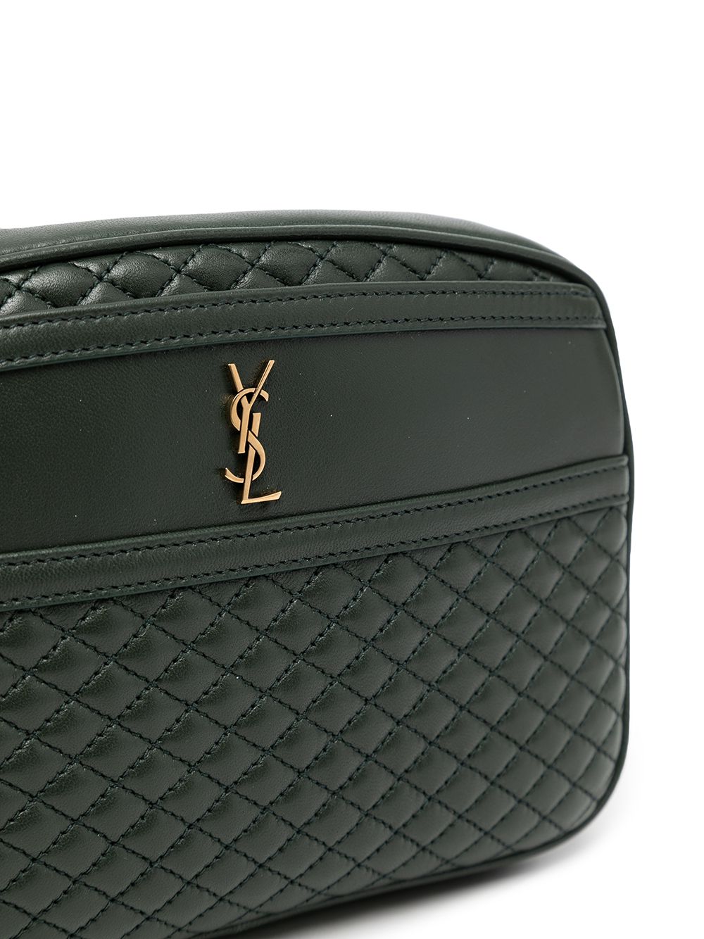 Saint Laurent Victoire Quilted Leather Camera Bag