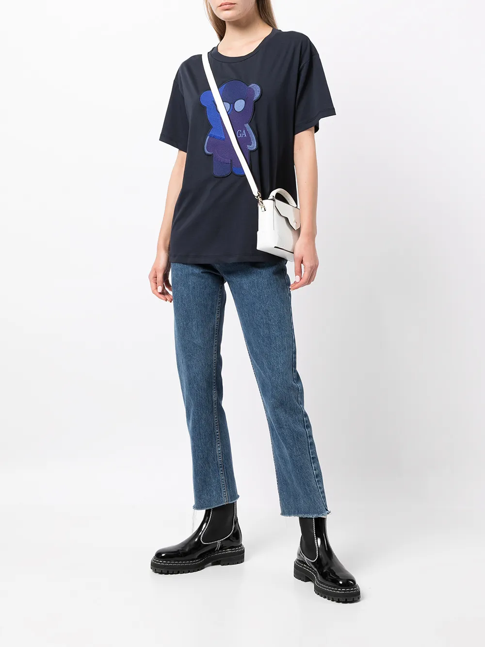 фото Emporio armani футболка с нашивкой