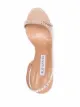 Aquazzura Sandália com cristal