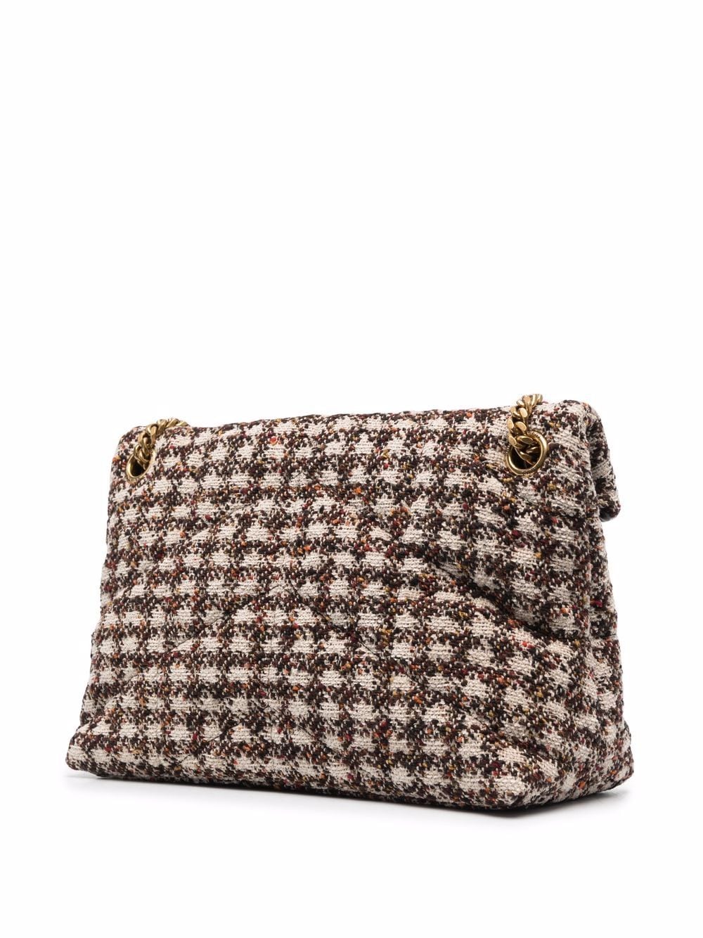 Saint Laurent Toy Loulou Envelope Tweed Shoulder Bag