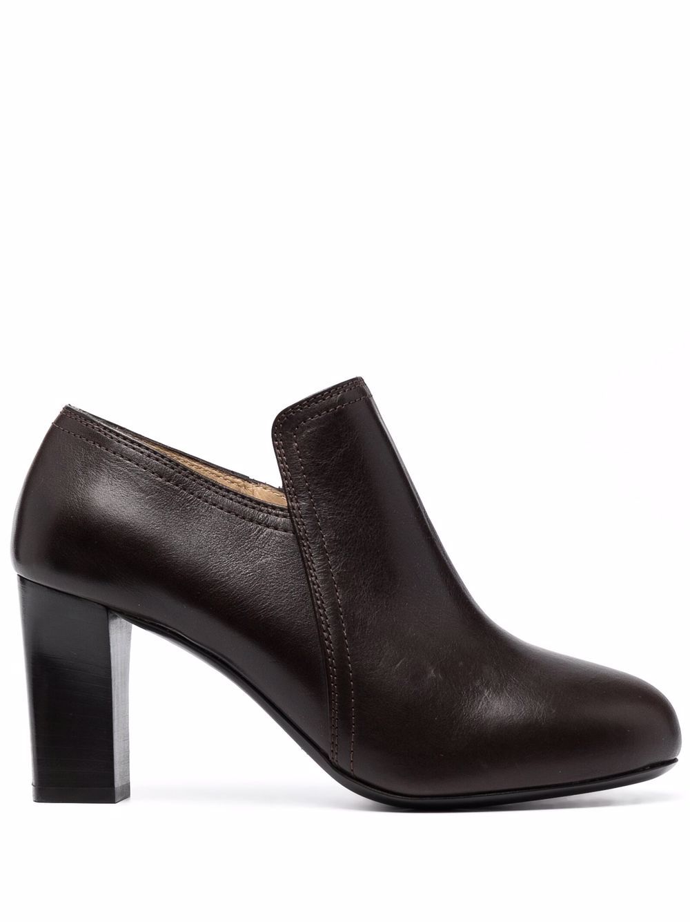 Shop Lemaire high-heel leather boots with Express Delivery - FARFETCH