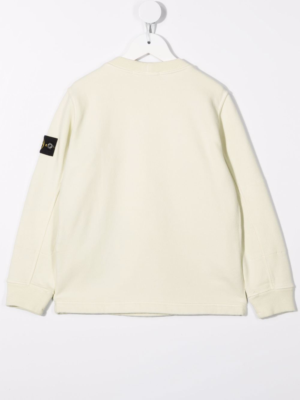 фото Stone island junior толстовка с карманом