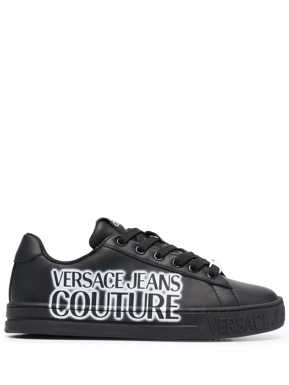 фото Versace jeans couture кроссовки с логотипом