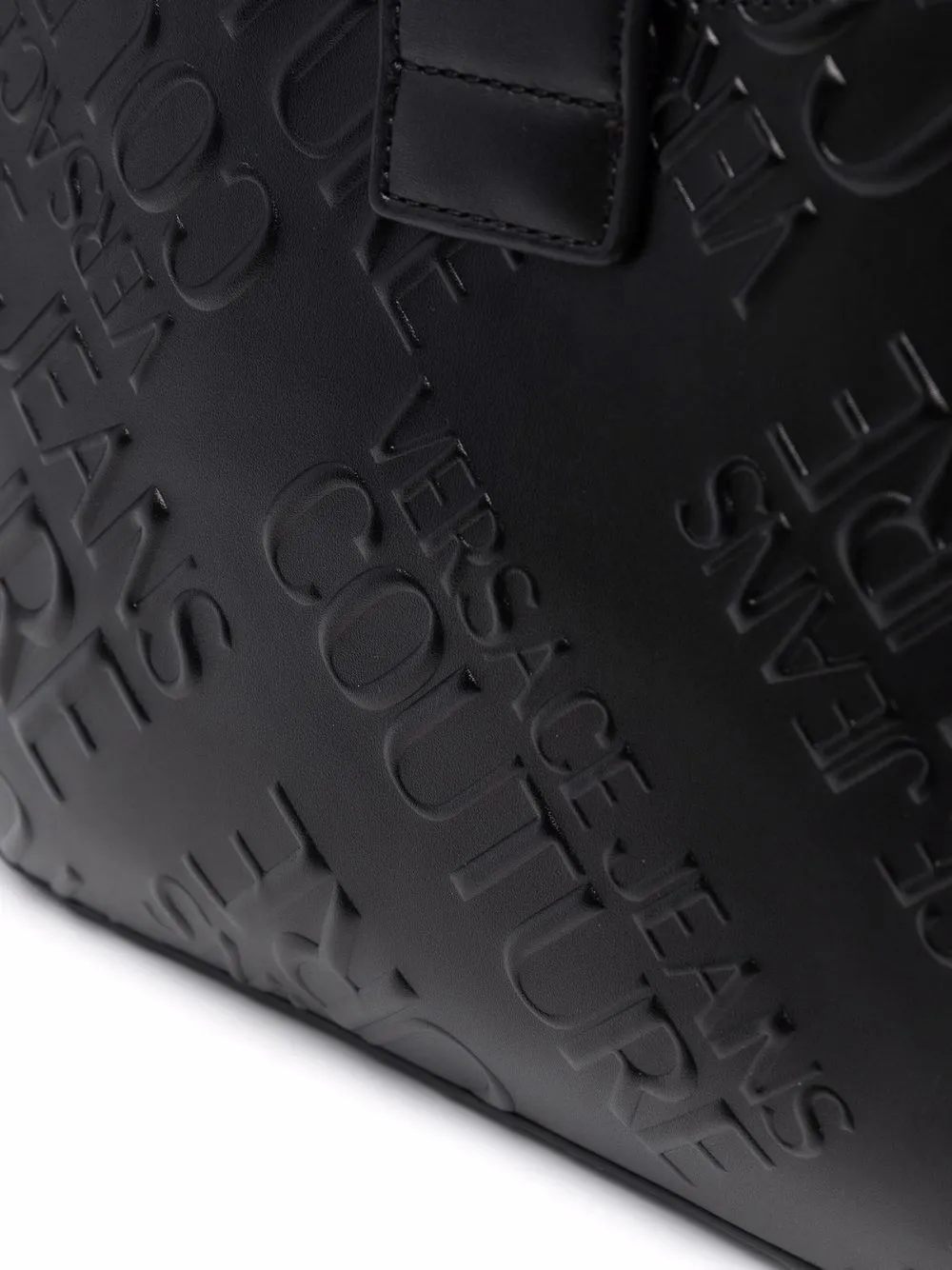 фото Versace jeans couture сумка на плечо с тисненым логотипом