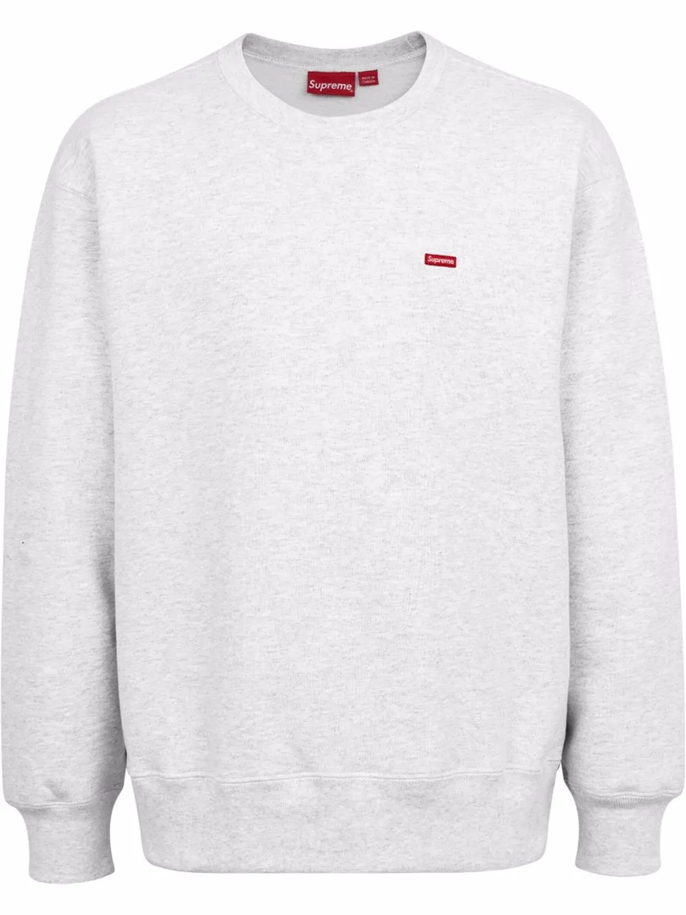 small box logo crewneck sweatshirt