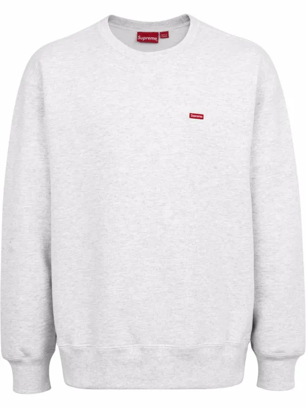 small box logo crewneck sweatshirt