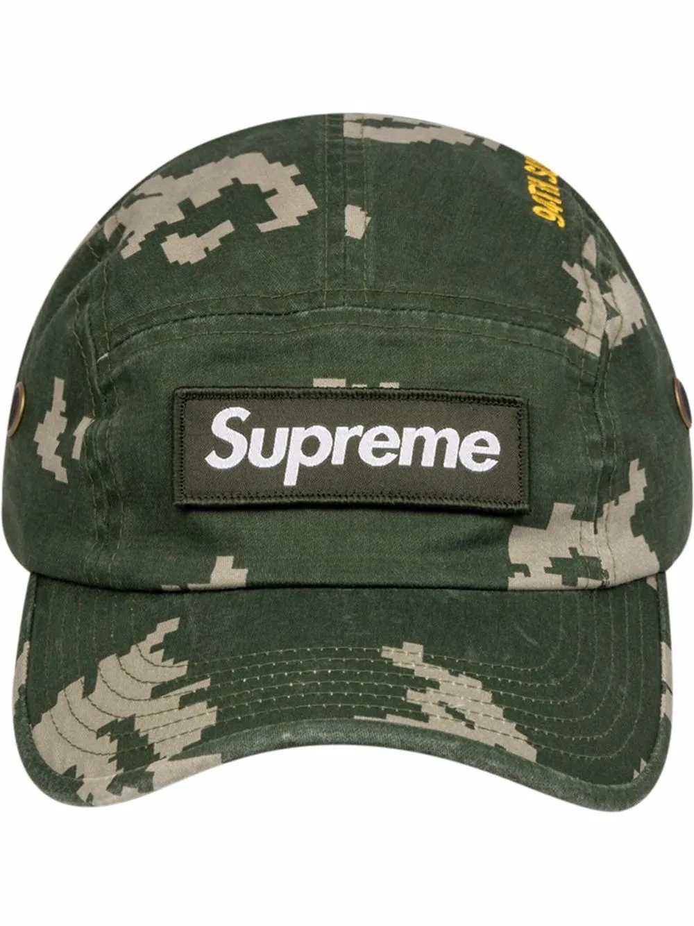 

Supreme gorra con motivo militar - Verde