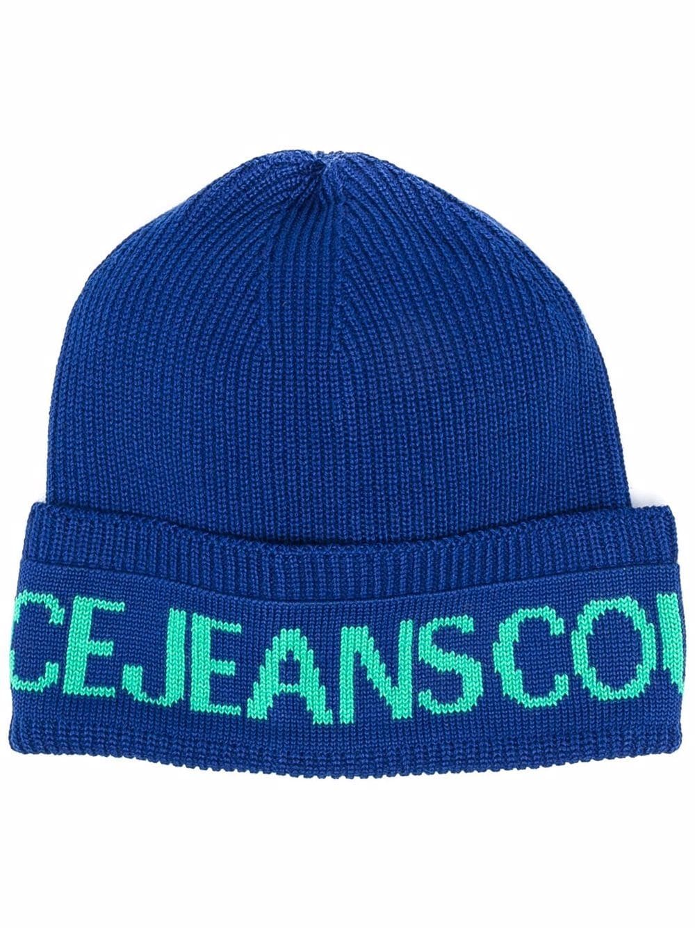 Image 1 of Versace Jeans Couture logo beanie hat