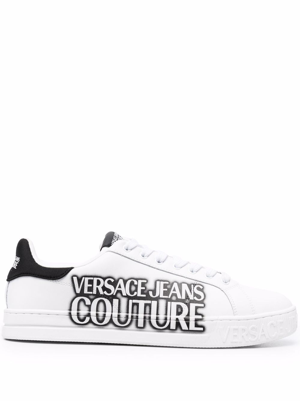 фото Versace jeans couture кеды с логотипом