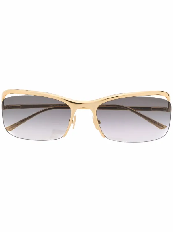 Bottega Veneta Eyewear Square Frame Sunglasses Farfetch