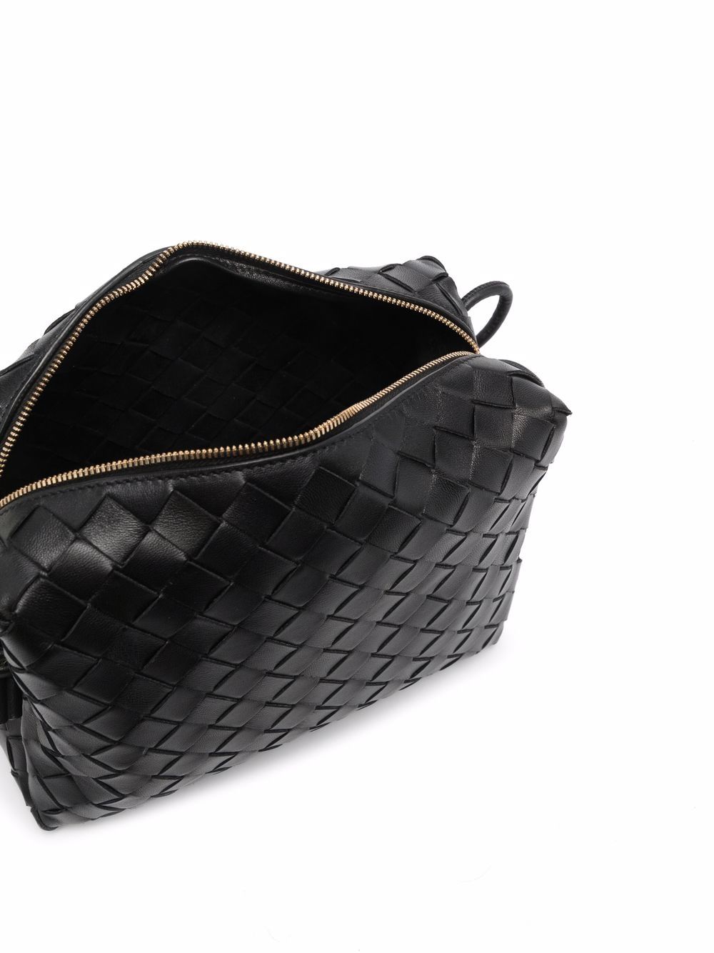 фото Bottega veneta сумка через плечо с плетением intrecciato