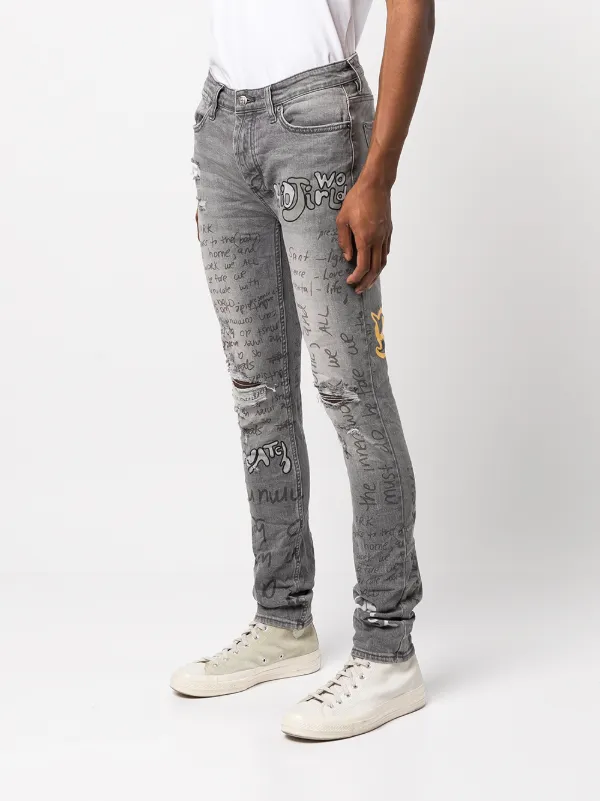 Ksubi Van Winkle Homework Skinny Jeans 