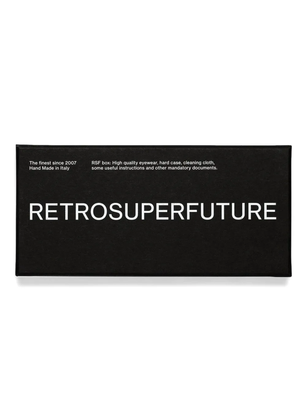 Retrosuperfuture Cocca zonnebril met ovalen montuur Zwart