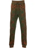 AMIRI paisley-print track pants - Green