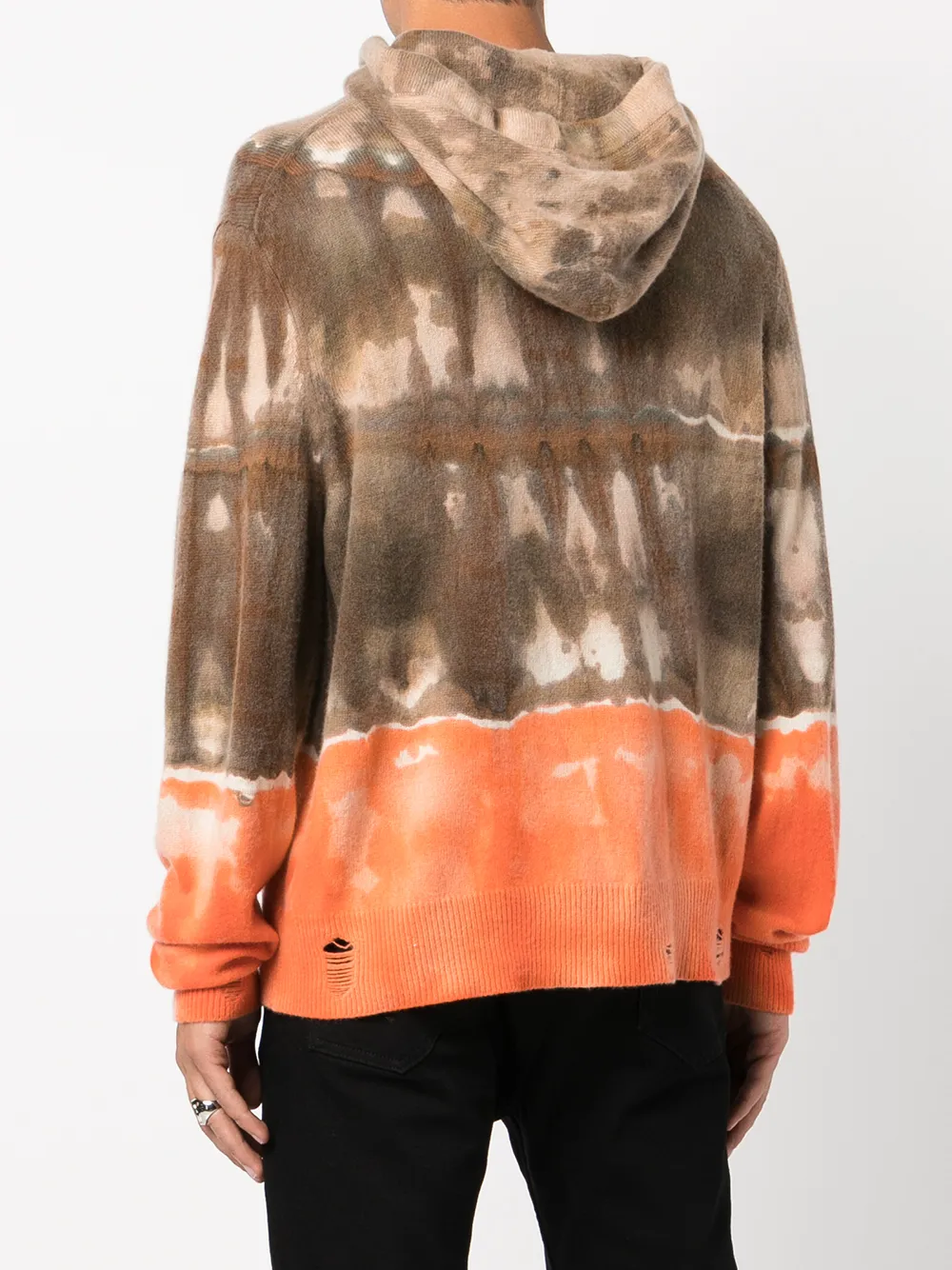 space-dye cashmere Hoodie
