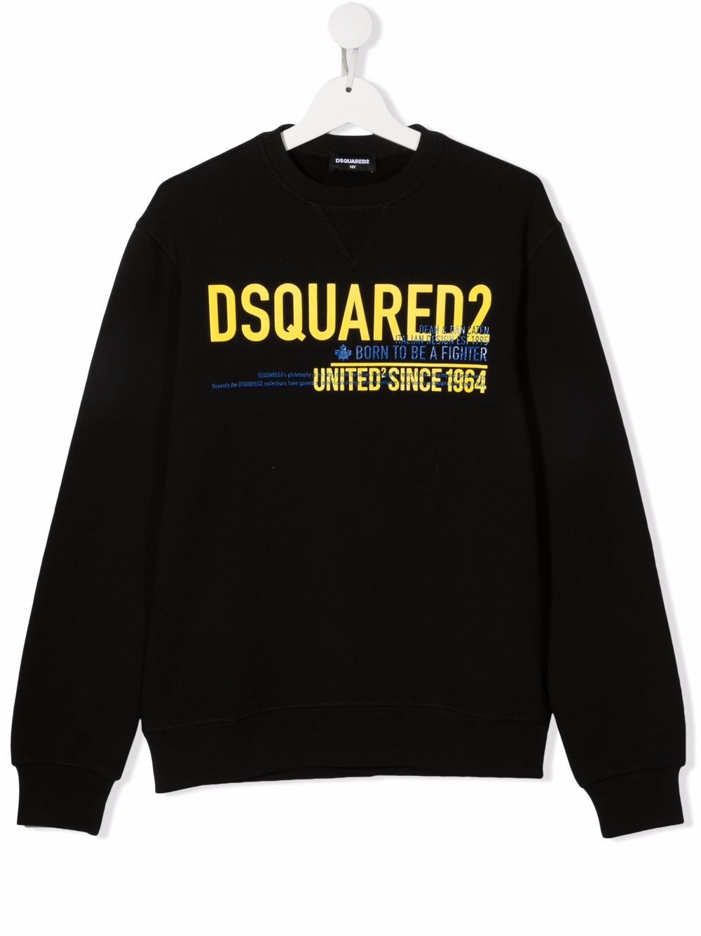 фото Dsquared2 kids толстовка с логотипом