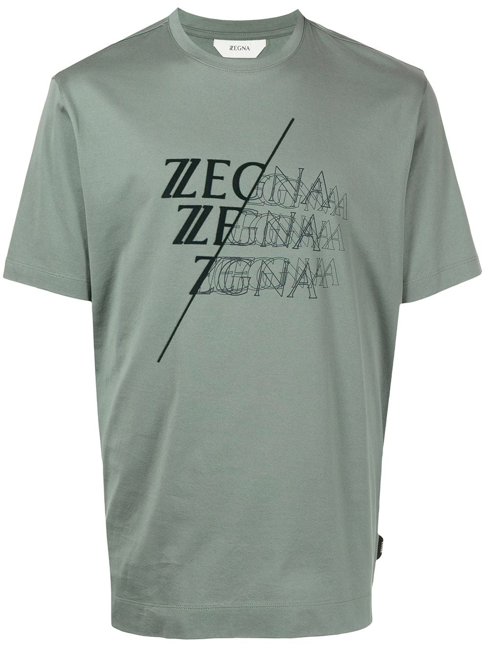 фото Ermenegildo zegna футболка с логотипом