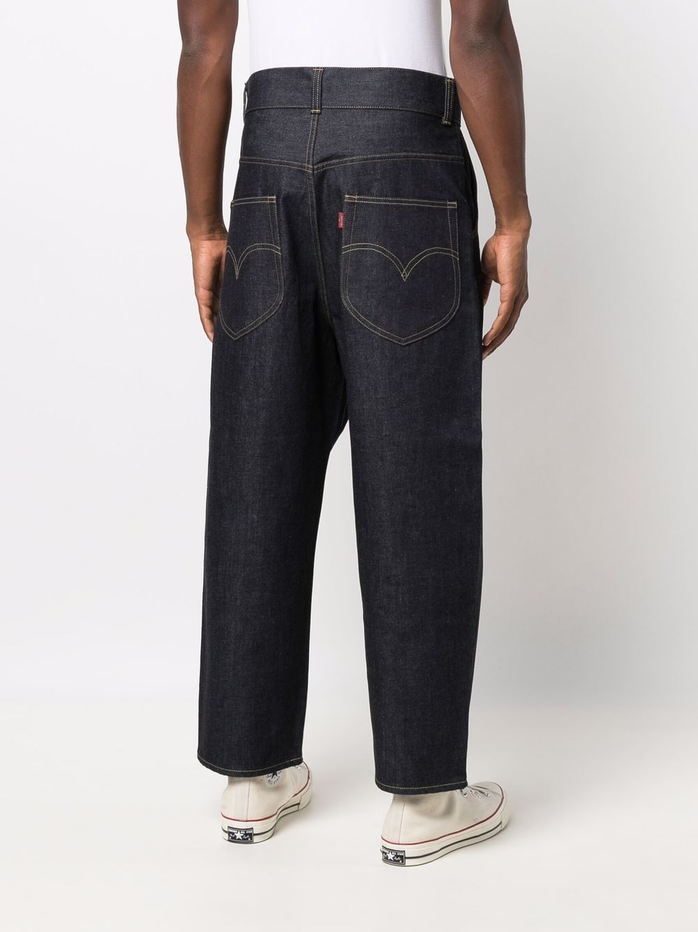 фото Junya watanabe man x levi's джинсы с низким шаговым швом