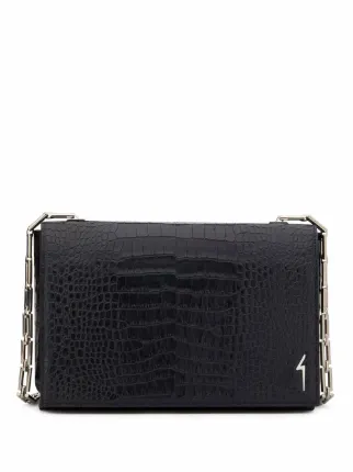 giuseppe zanotti crossbody bolsa
