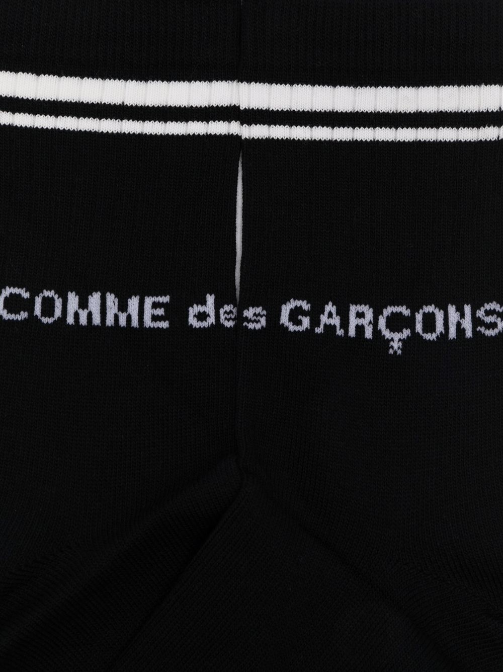 фото Comme des garçons homme plus носки вязки интарсия с логотипом