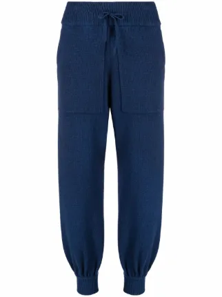 KNIIT MILANO knitted cashmere joggers 