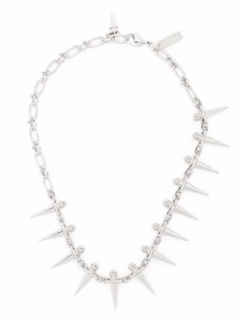 Junya Watanabe spike-studded chain necklace