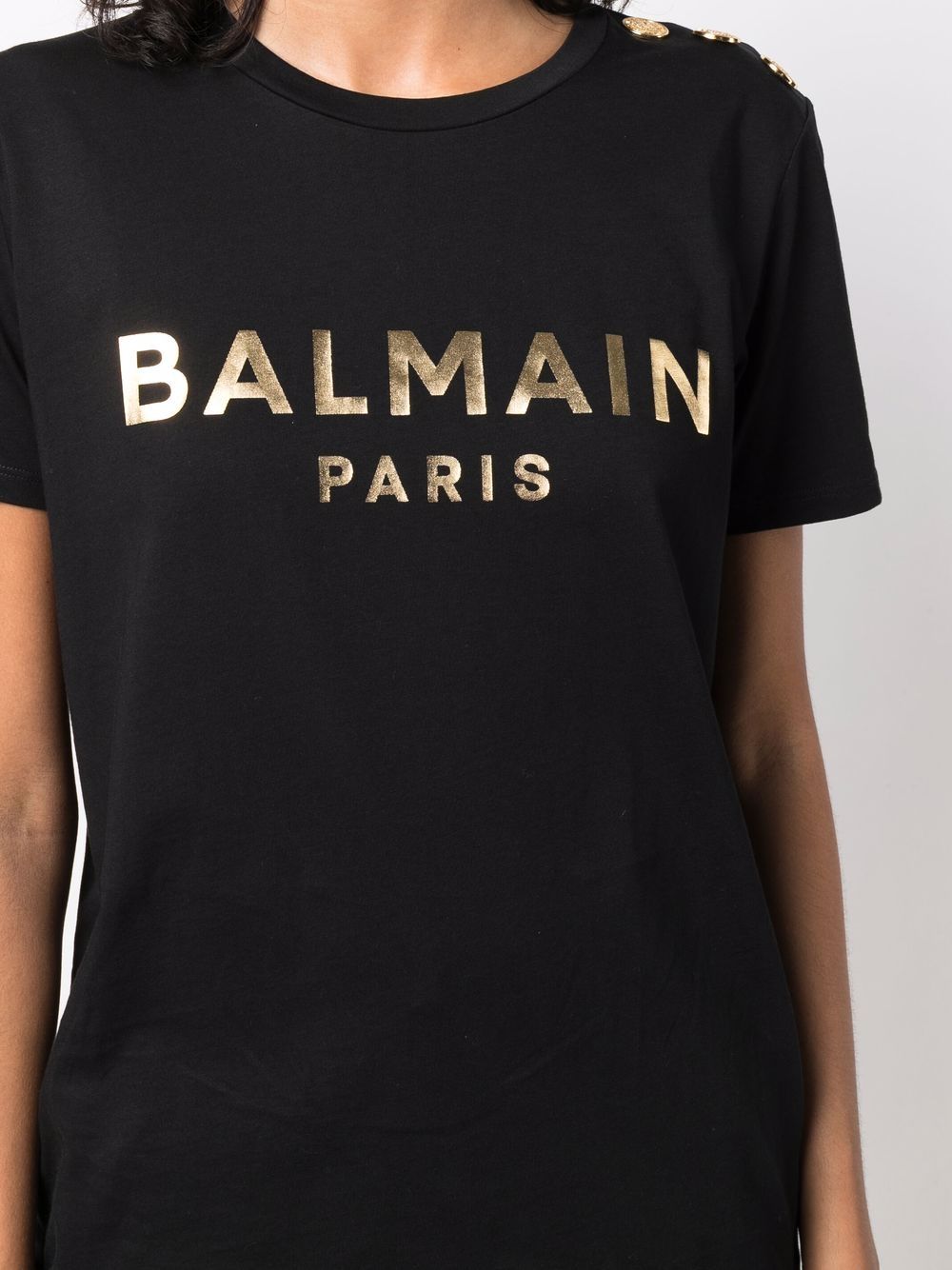 фото Balmain футболка с логотипом