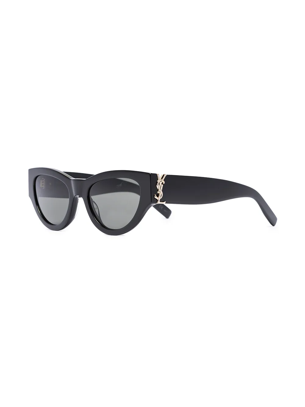 фото Saint laurent eyewear солнцезащитные очки sl m94 в оправе 'кошачий глаз'