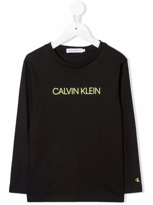 black calvin klein long sleeve