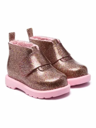 Bota melissa glitter sales