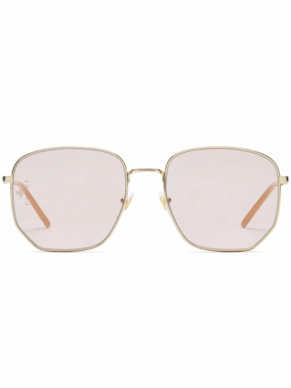 фото Gucci eyewear солнцезащитные очки в круглой оправе