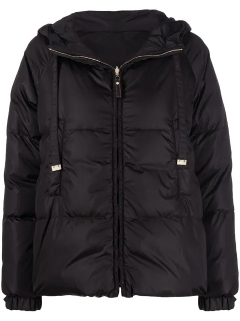 Max Mara chamarra capitonada con capucha