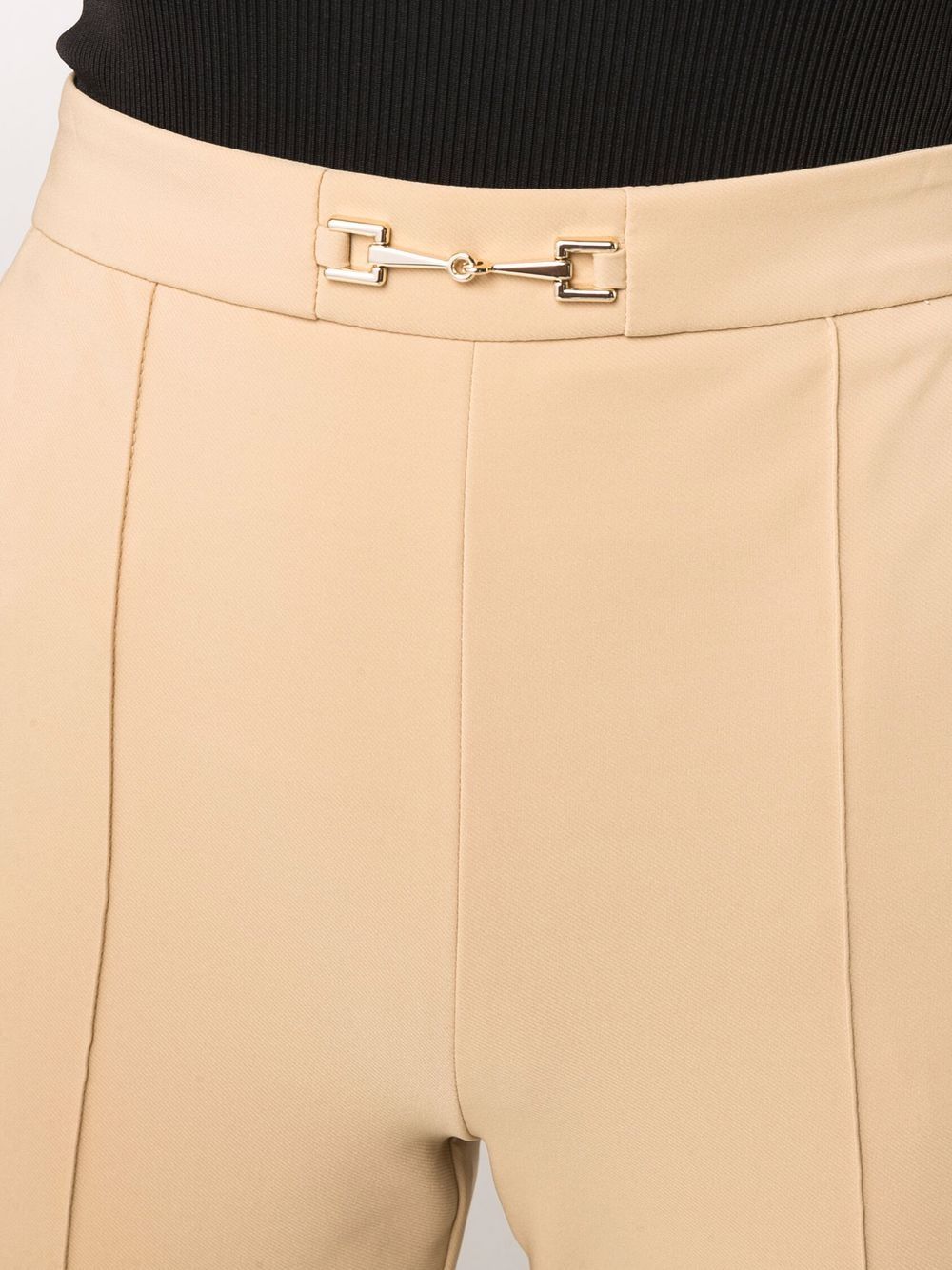фото Elisabetta franchi укороченные брюки essential кроя слим