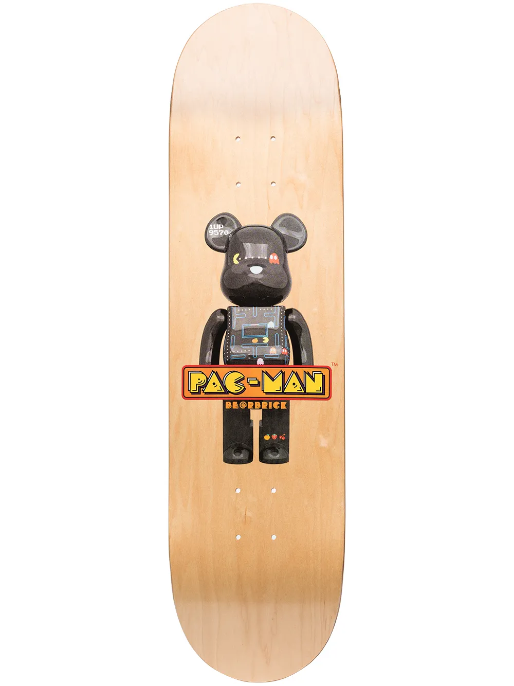 фото Medicom toy bearbrick pacman skateboard mlti