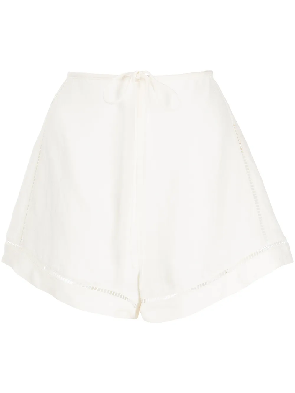 

Cult Gaia shorts con apliques - Blanco