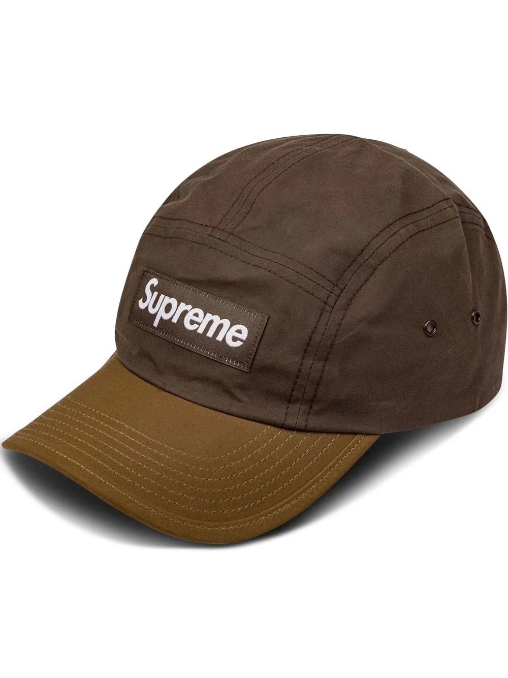 

Supreme gorra con efecto encerado - Marrón