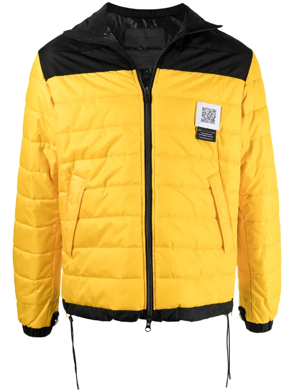 Fumito Ganryu colour-block Puffer Jacket - Farfetch