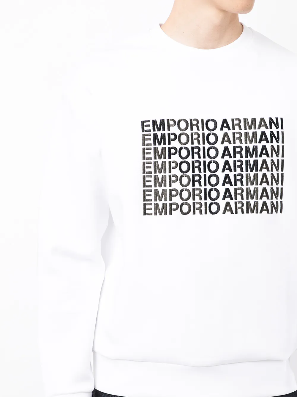 фото Emporio armani толстовка с логотипом